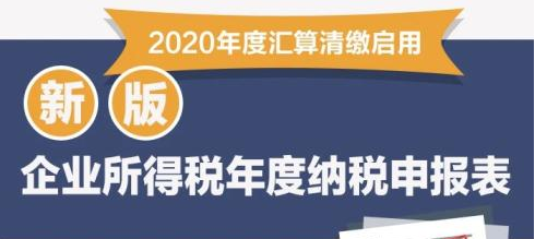 修订了！2020年度企业所得税汇算清缴启用新报表